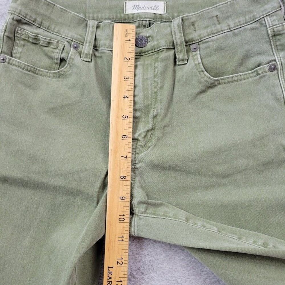 Madewell Women's Skinny Jeans in Olive Green - Picture 5 of 12
